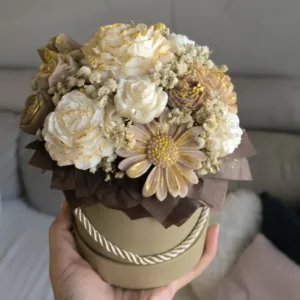 Sojowy Candle Box Mały Personalizowany